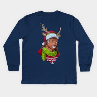 Christmas costume Kids Long Sleeve T-Shirt